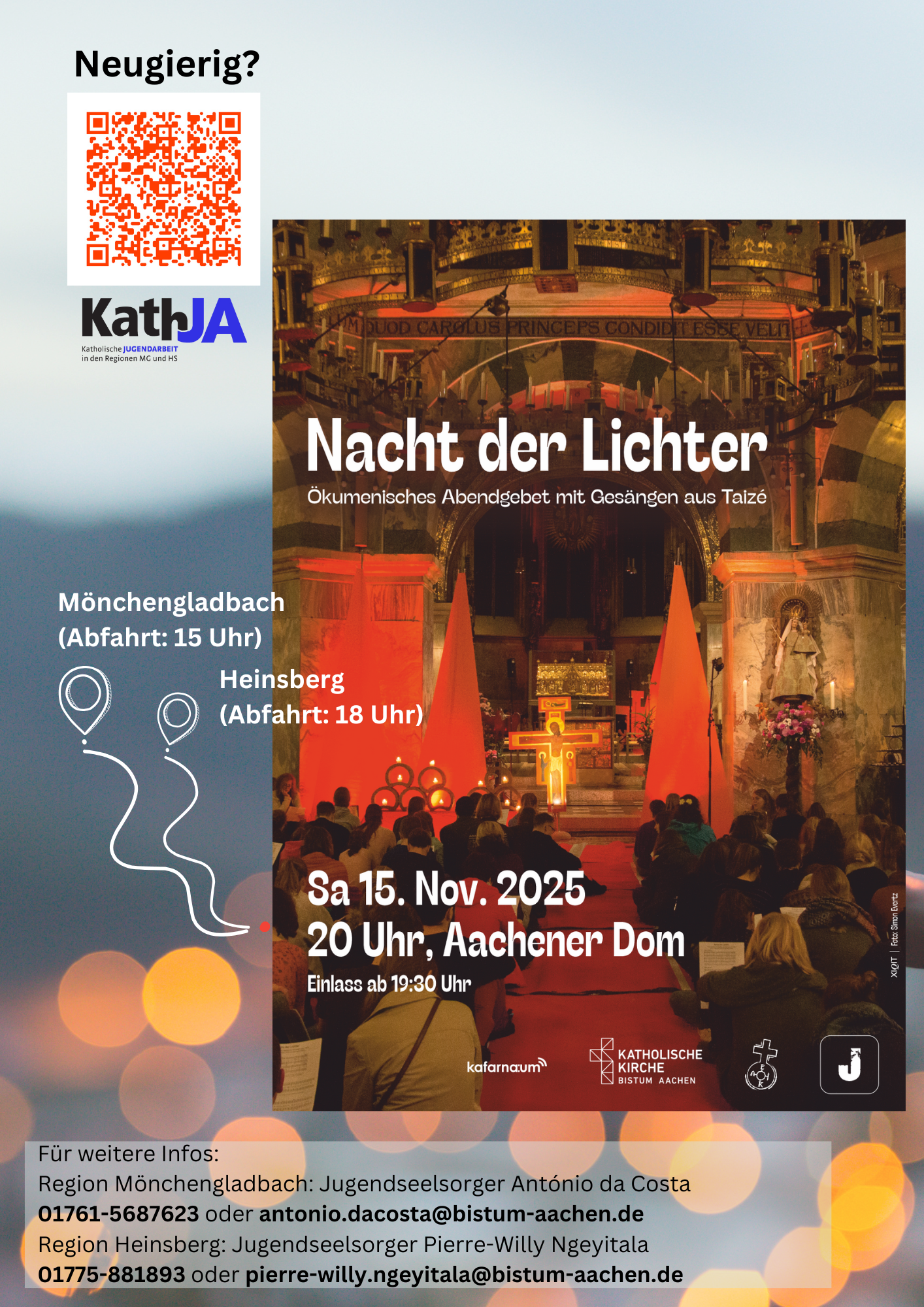 Nacht der Lichter nach Aachen Neugierig